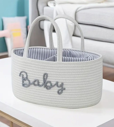 Caddy per pannolini bianco