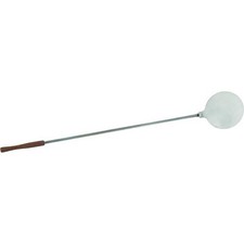 PALA PIZZA TONDA ACCIAIO INOX Ø24,5cm PER FORNO A LEGNA MANICO 150cm SANDRIGARDE