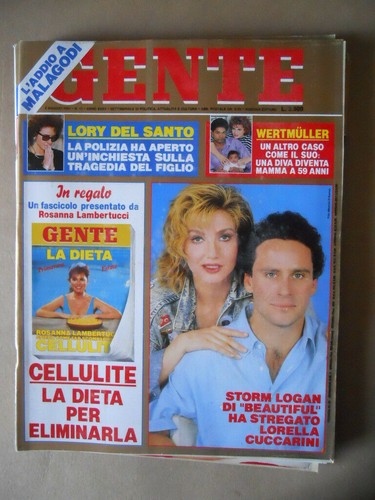 Gente 1991 lorella - gente, 17