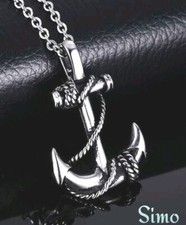 COLLANA UOMO DONNA  ANCORA