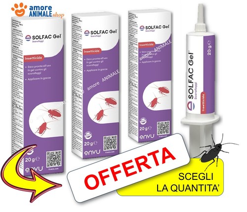 Envu solfac gel scarafaggi - envu, →