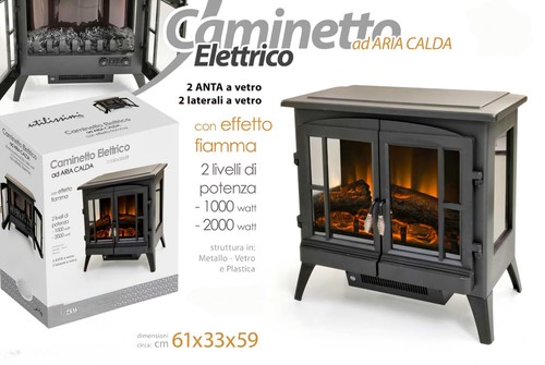 Camino elettrico caminetto - elettrico,