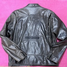 Giacca di pelle Harley Davidson Black Label HDMC #1 teschio