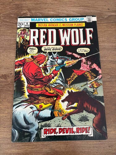 Lupo rosso fn marvel - #, 6