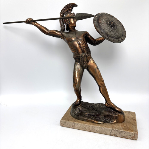 Spartan warrior statue - spartan,
