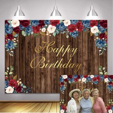 Sfondo legno fiori rosa buon