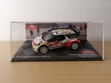 Citroën Ds3 Wrc Scala 1/43 Rally Monte Carlo 2013