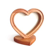 Portafoto, cornice in legno A Forma Di Cuore