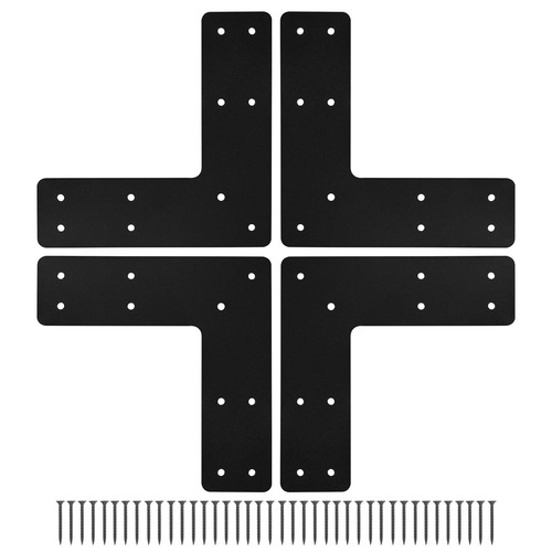 10x10 staffa per palo 4pcs - 10x10,