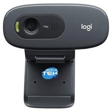 LOGITECH C270 HD WEBCAM VIDEOCAMERA USB 720P COMPUTER FISSO NOTEBOOK PC LAPTOP