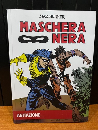 Maschera nera agitazione - maschera,