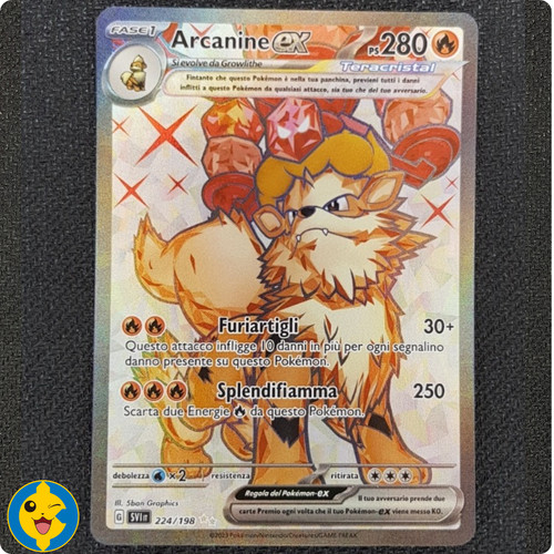 Arcanine 224 198 svi - arcanine, 224/198