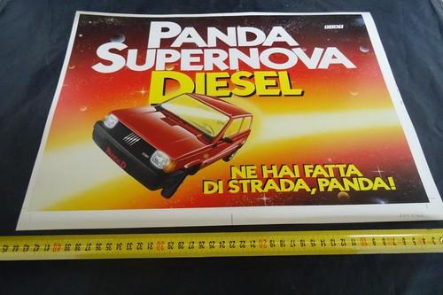 Manifesto fiat panda - fiat, diesel
