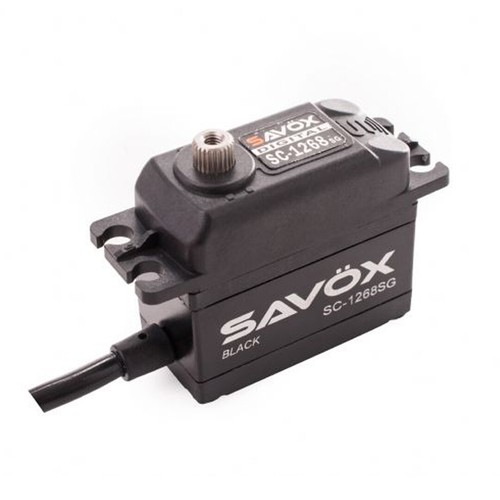 Savox 1268sg black edition - black,