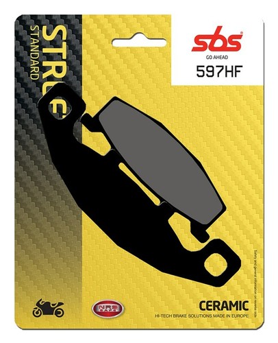 Sbs 597hf pastiglie freno - sbs,