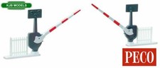 BNIB OO Gauge PECO LK-51 2 Modern Image Level Crossing Barriers