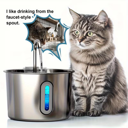 Fontana acqua gatto 74oz 2l - fontana, gatto,