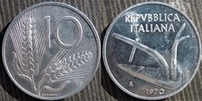 ITALY  # 10 lire 1970