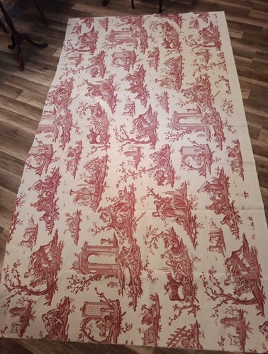 Coupon tissu style toile - style, de