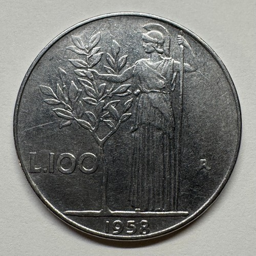 1958 italy 100 lire - italy,