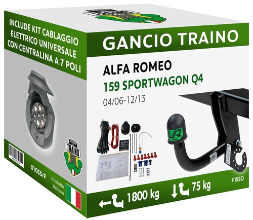 Gancio fisso alfa romeo - fisso,