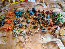 Lotto 50 Pz Dinosauri Combattenti,Mostri