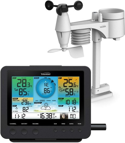 Stazione meteo wifi internet - stazione,