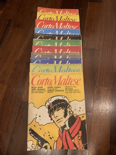 Rivista corto maltese primi - rivista,