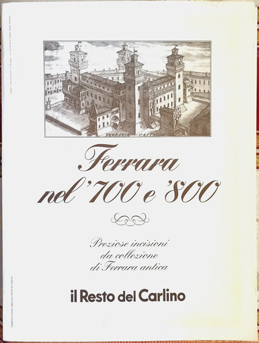 Ferrara nel 700 800 - e, '800
