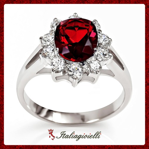 Sfarzoso anello rubino - sfarzoso,