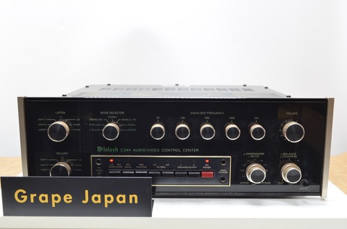 Mcintosh c34v preamplificatore - mcintosh,