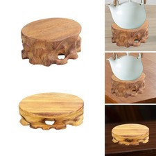 Base circolare in legno Base