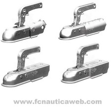 * GANCIO TRAINO OMOLOGATO RIMORCHIO CARRELLO GIUNTO TONDO/QUADRO 750Kg a 3000kg