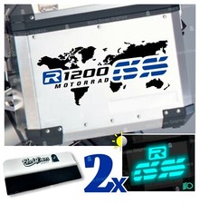 2pz Adesivi Nero Blu