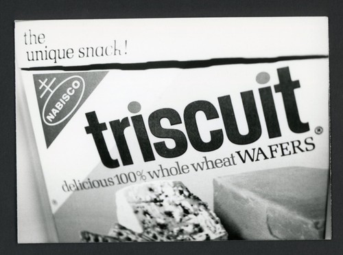 Triscuit snack cracker box