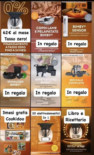 Bimby tm6 nuovo con doppio - nuovo,