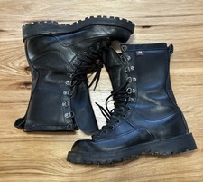 Stivali uomo Danner taglia 8 Fort Lewis isolati militari tattici pelle 10" USA