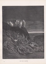 Stampa GUSTAVE DORE 1870 - "La