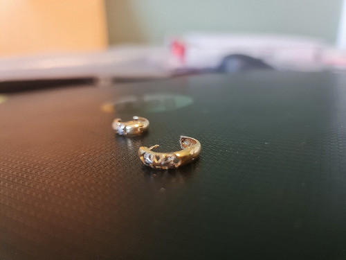 Orecchini oro 18k eleganti - 18k,