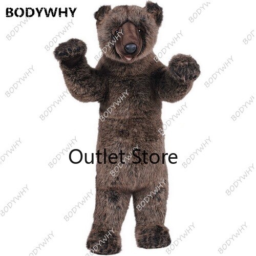 Costume mascotte orsi grizzly