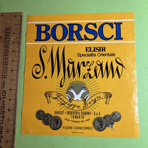 Borsci elisir specialita - borsci, specialita'
