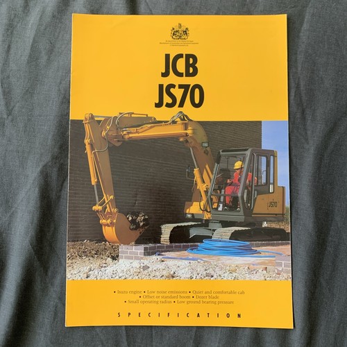 Jcb js70 escavatore - escavatore, cingolato