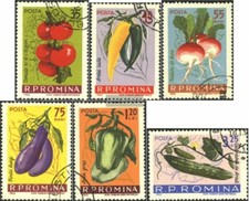 Romania 2131-2136 (completa Edizione) usato 1963 Verdure