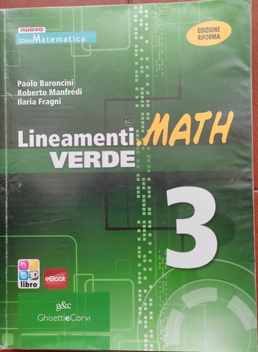 Lineamenti math verde - lineamenti.math, 3