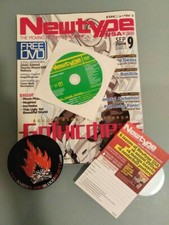 Newtype usa settembre 2006 numero 9 completo di gadgets e poster lingua inglese