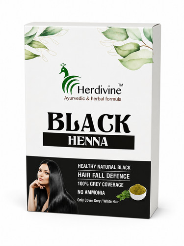 Polvere colorante per capelli