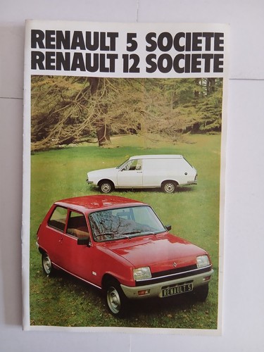 Renault societe et 12 - 5,