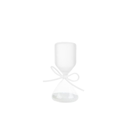 Clessidra vetro bianco - clessidra,