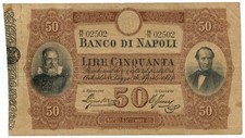 50 LIRE BANCO DI NAPOLI