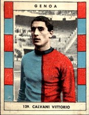 figurina calciatori imperia 1963/64 # 129 CALVANI VITTORIO GENOA